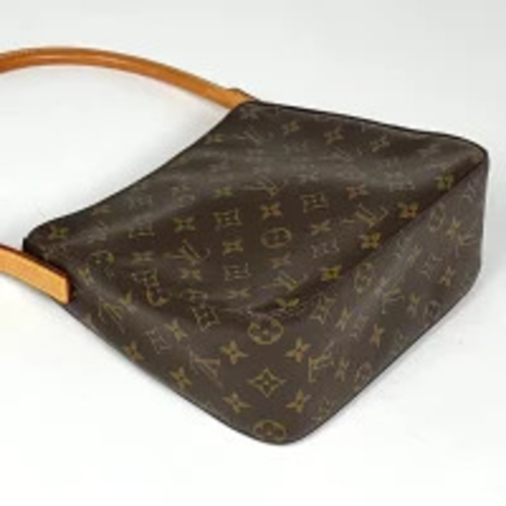 Louis Vuitton Monogram Looping Brown Bag Shoulder